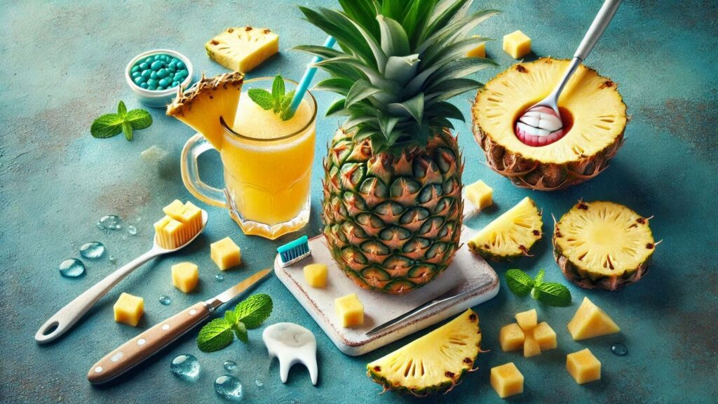 Additional Nutrients in Pineapple Water for Dental Health