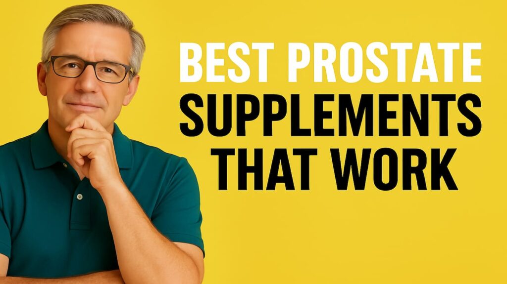 Best Prostate Supplements That Work: What Actually Helps Men Today 2 7 Best prostate supplement reviews