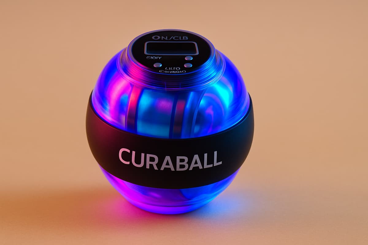 CuraBall device showing its internal mechanism