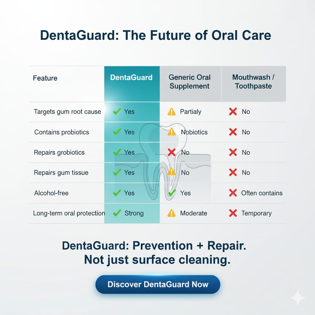 DentaGuard Review: Do Not Buy Till You’ve Read This! 5 DentaGuard vs Other Oral Supplements