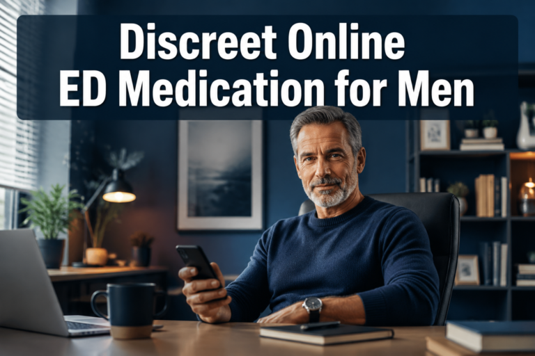 discreet online ed medication for men