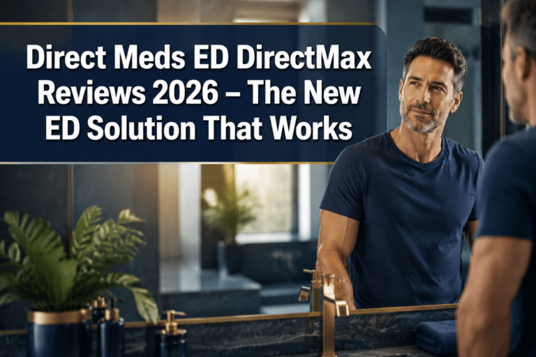 Direct Meds ED DirectMax Review 2026 – The New ED Solution That Works