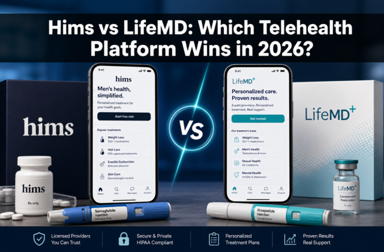 Hims vs LifeMD: Which Telehealth Platform Should You Choose in 2026?