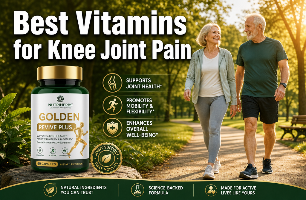 Best Vitamins For Knee Joint Pain: What Works After 50