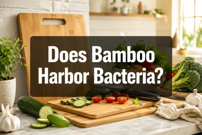Does Bamboo Harbor Bacteria?