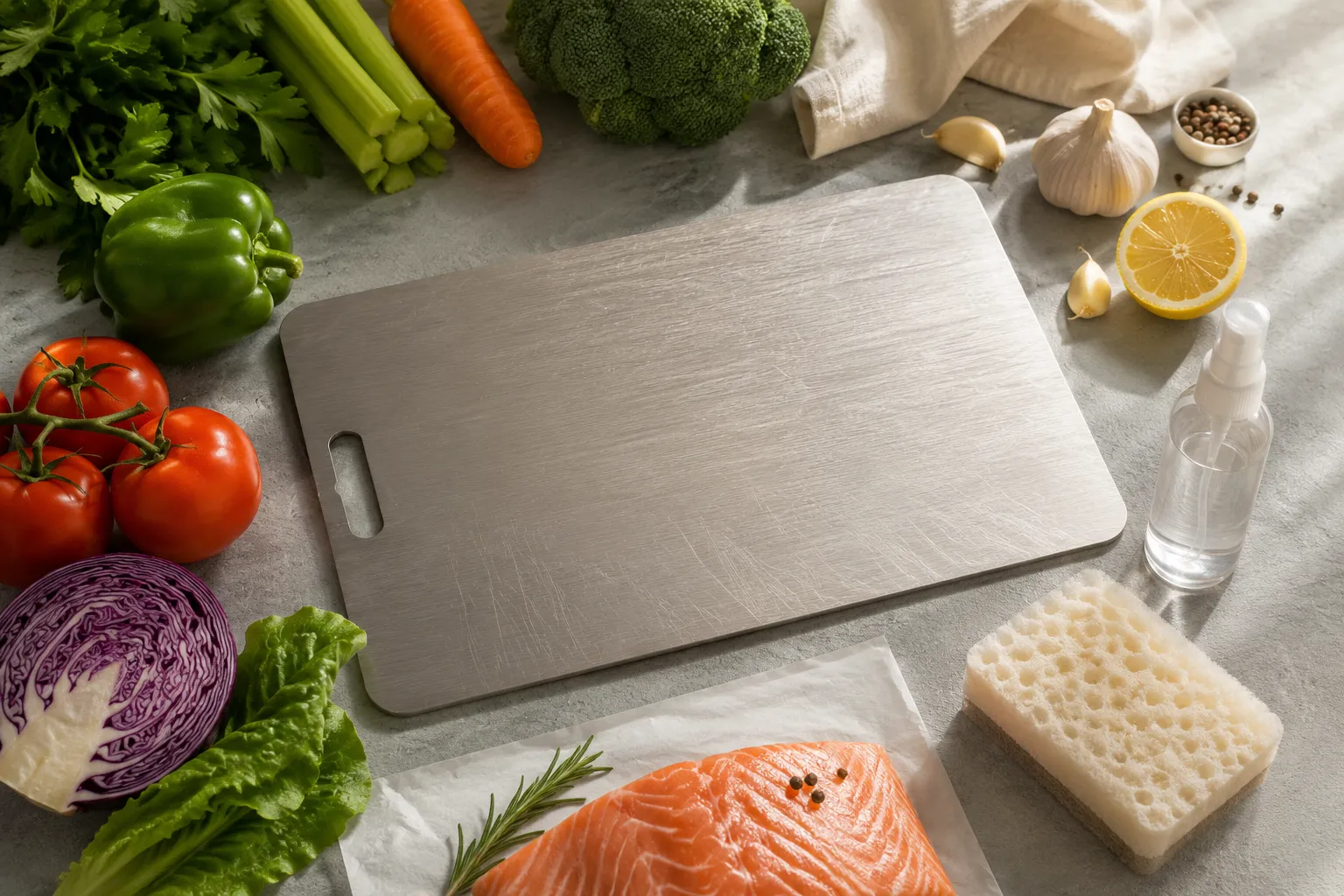 Titanium vs Plastic Cutting Board 4 How to Clean and Maintain a Titanium Cutting Board
