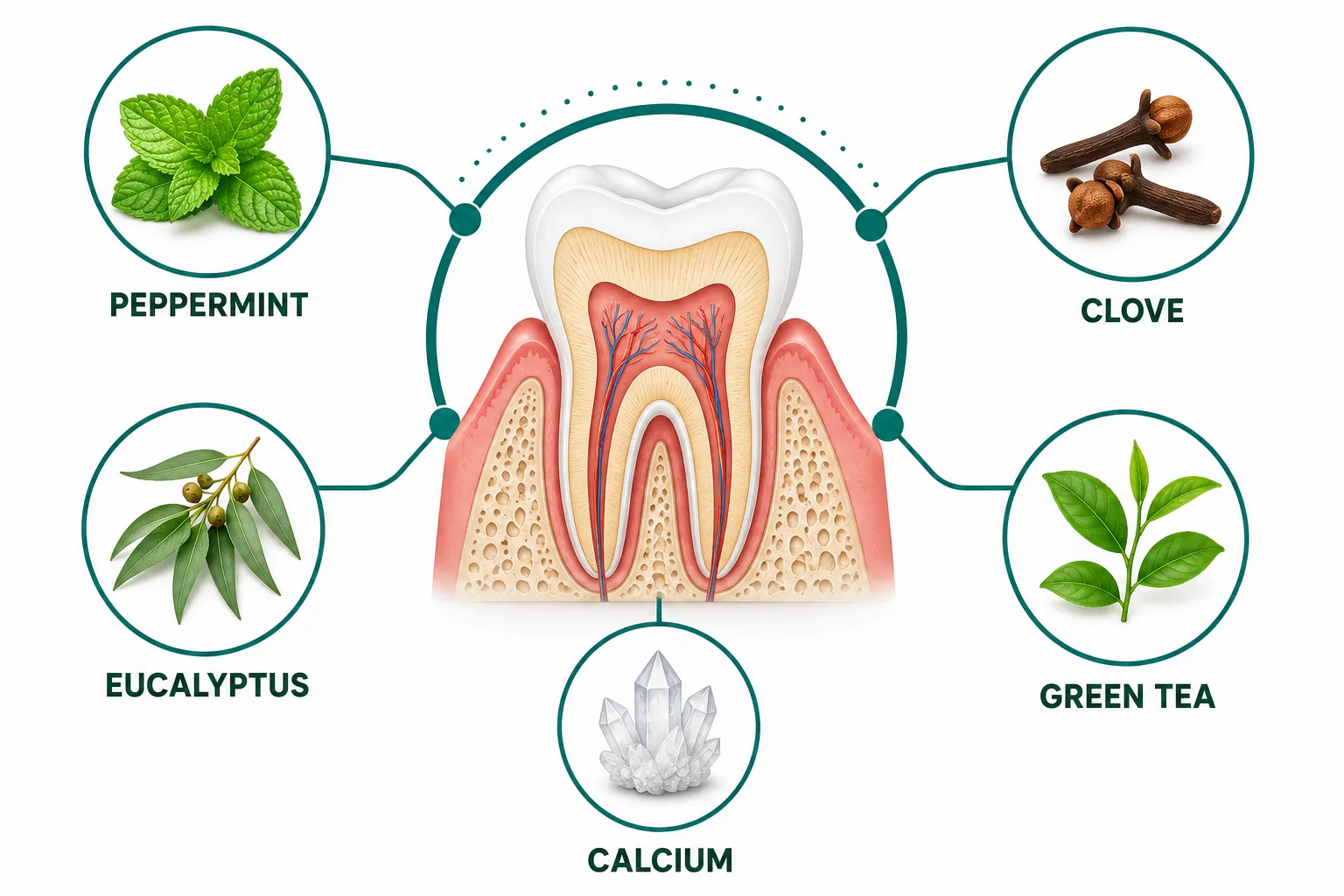 DentiCore ingredients 4 Ingredients With Limited Evidence