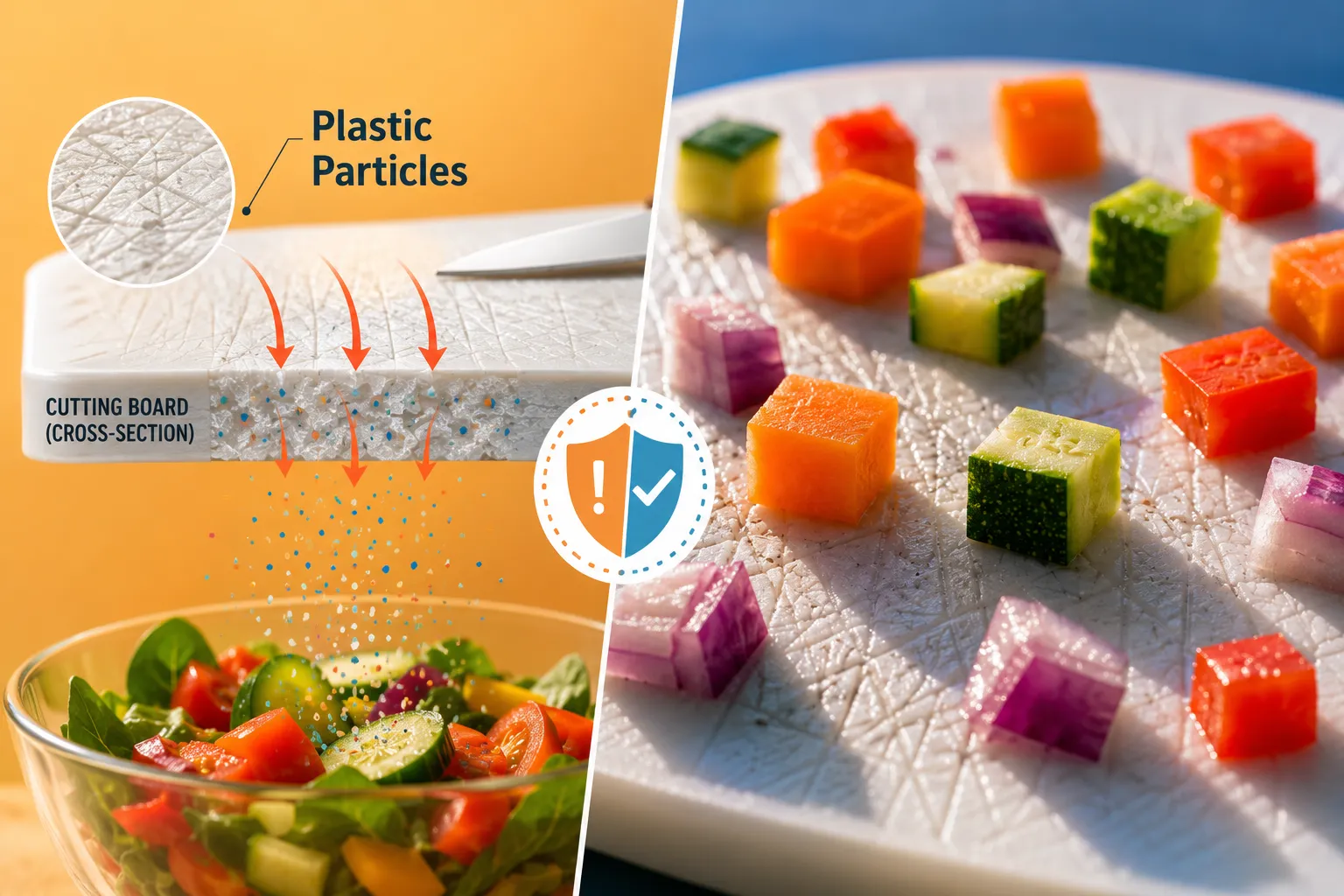 Do Plastic Cutting Boards Release Microplastics? 3 Plastic vs. Wood Cutting Boards: Which Is Safer?