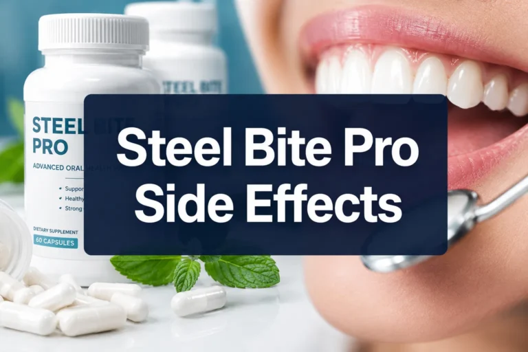 Steel Bite Pro Side Effects