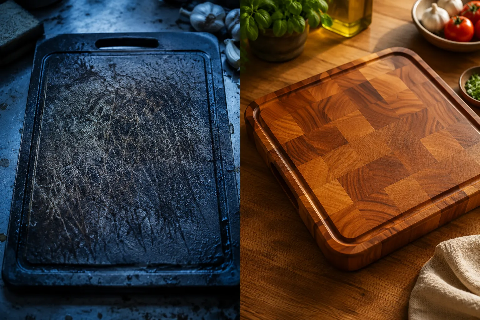 What's the Difference Between Wooden and Plastic Cutting Boards for Odor