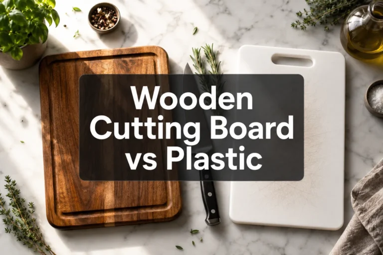 Wooden Cutting Board vs Plastic