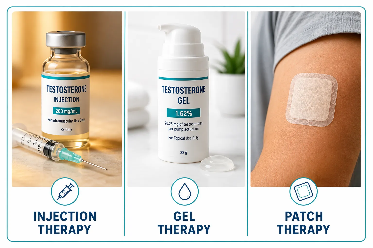Types of Testosterone Therapy 2 Key Takeaways